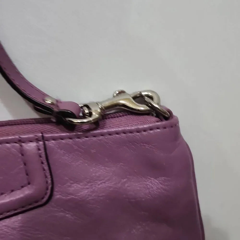 Coach Ashley Leather Wristlet Medium